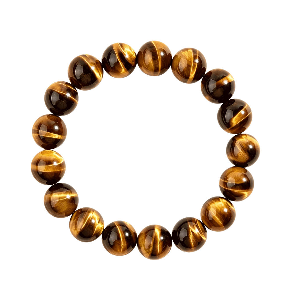 Tiger's Eye Crystal Bracelet   Courage & Wealth Grounding Bracelet