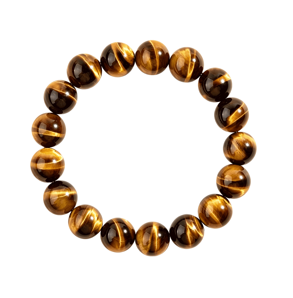 Tiger's Eye Crystal Bracelet   Courage & Wealth Grounding Bracelet
