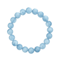 Natural Aquamarine Bracelet,Communication & Serenity Crystal Jewelry